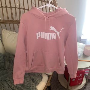 Baby Pink Puma Hoodie